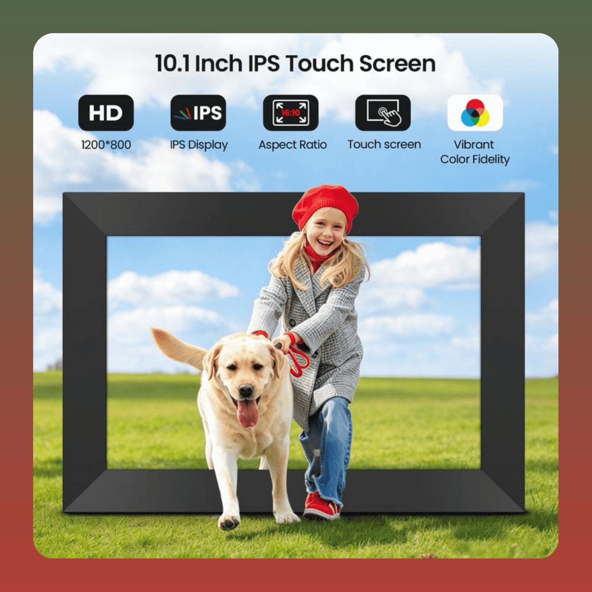 10.1 Inch WiFi Digital Picture Frame