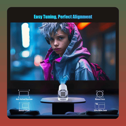 Portable 720p Android Smart Mini Projector