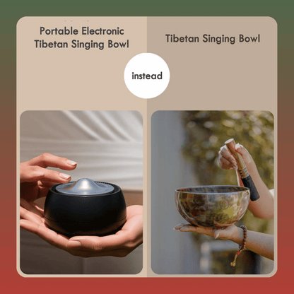 Rechargeable Electronic Tabletop Singing Bowl